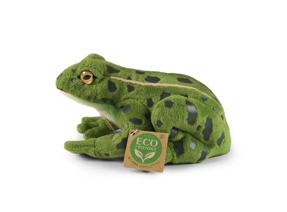 Rappa Plyšová žába 19 cm ECO-FRIENDLY