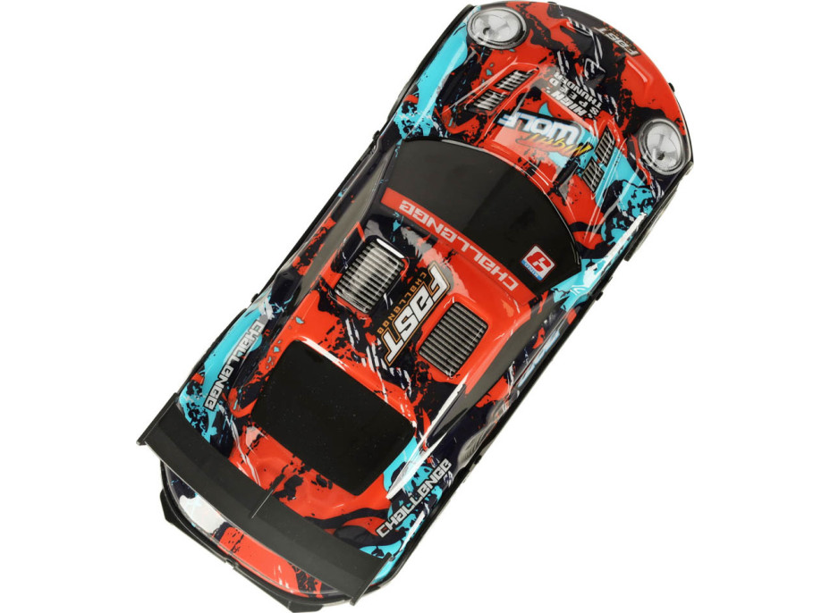 RC sportovní auto modré/červené