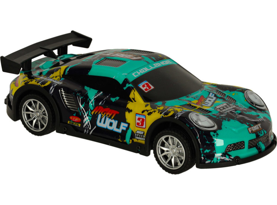 RC sportovní auto modré/zelené