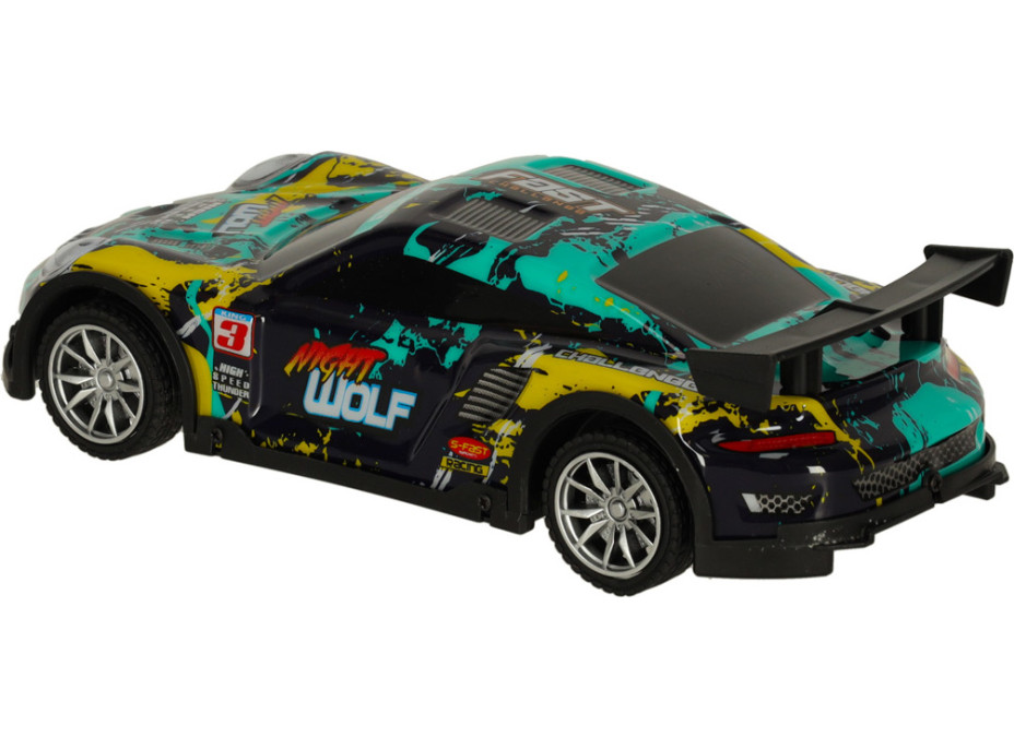 RC sportovní auto modré/zelené