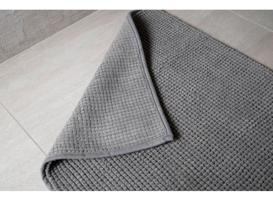 Aqualine CHENILL koupelnová předložka 50x80cm, 100% polyester, šedá CH2013