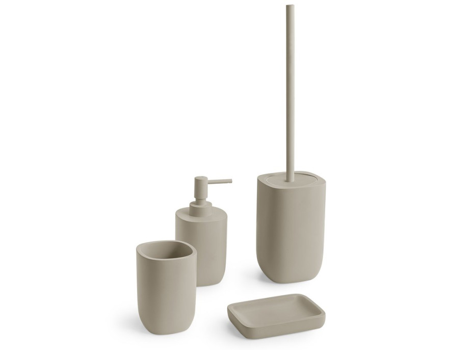 Gedy YLENIA WC štětka na postavení, tortora YL3366