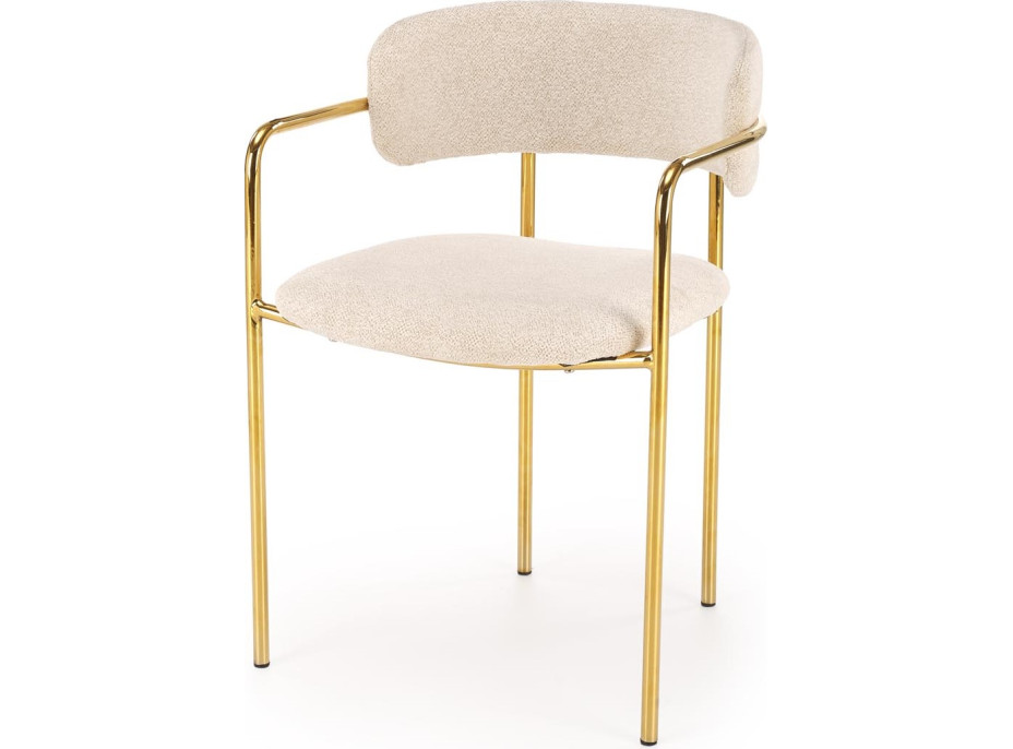 Jídelní křesílko MASON - krémové