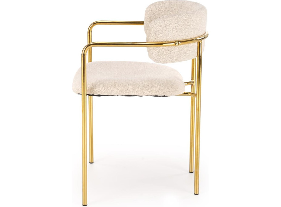 Jídelní křesílko MASON - krémové