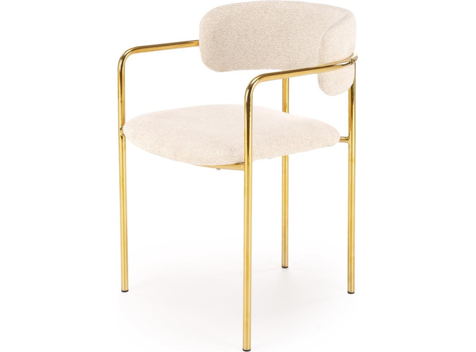 Jídelní křesílko MASON - krémové