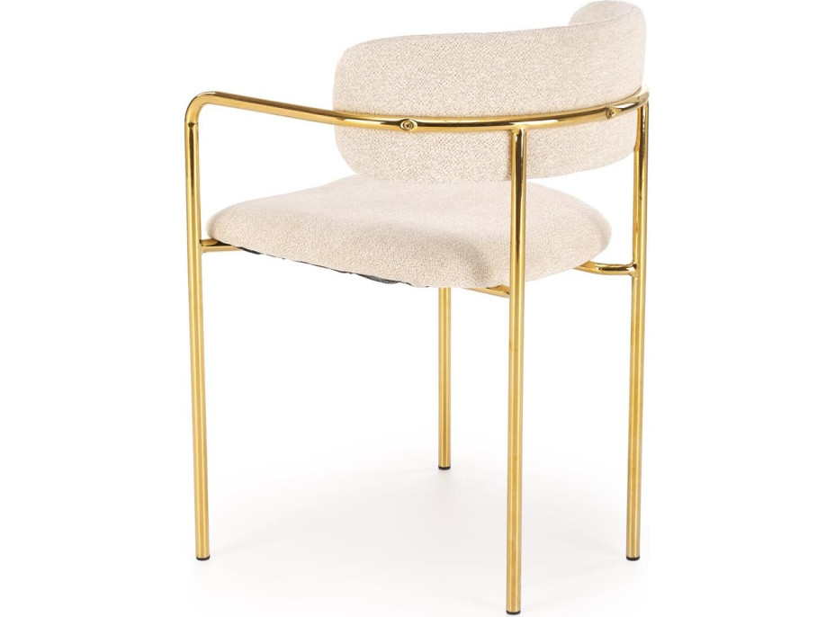 Jídelní křesílko MASON - krémové