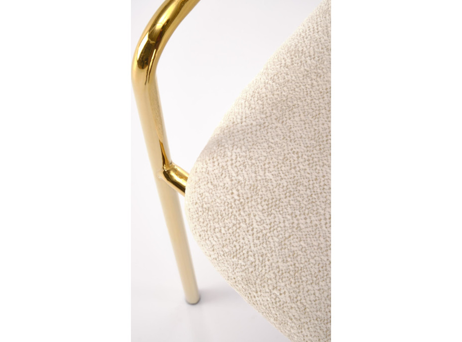 Jídelní křesílko MASON - krémové