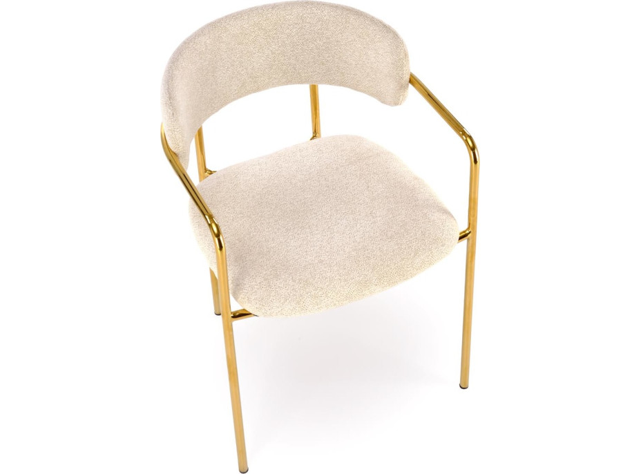 Jídelní křesílko MASON - krémové