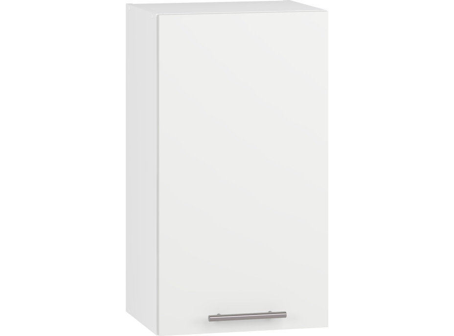Závěsná kuchyňská skříňka VITO - 40x72x30 cm - bílá matná