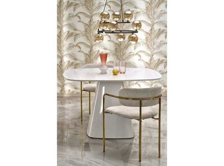 Jídelní křesílko MASON - krémové