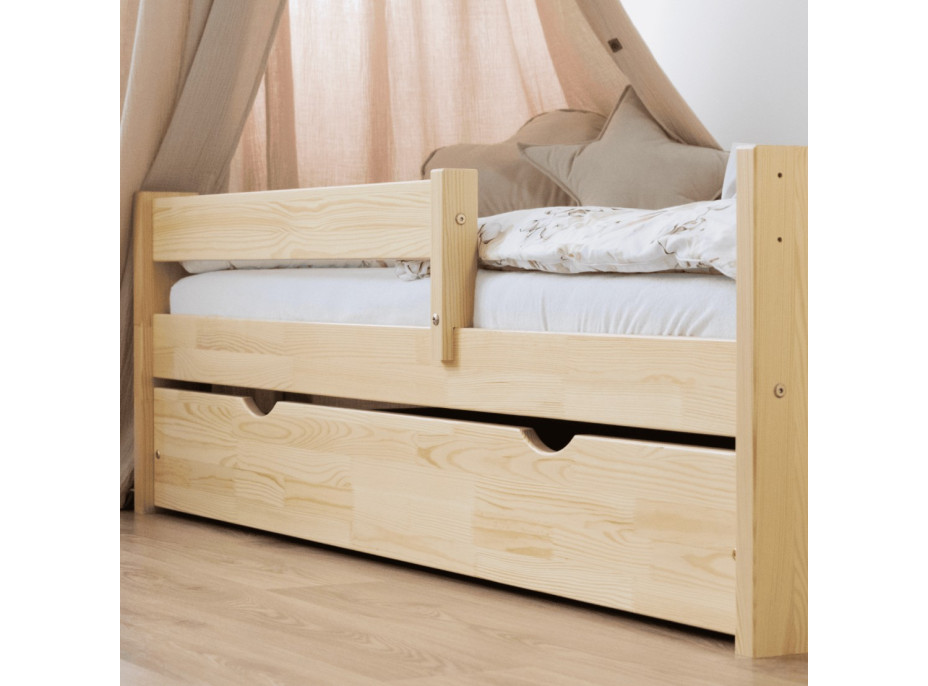 Dětská postel z masivu PAVLÍK - 160x80 cm