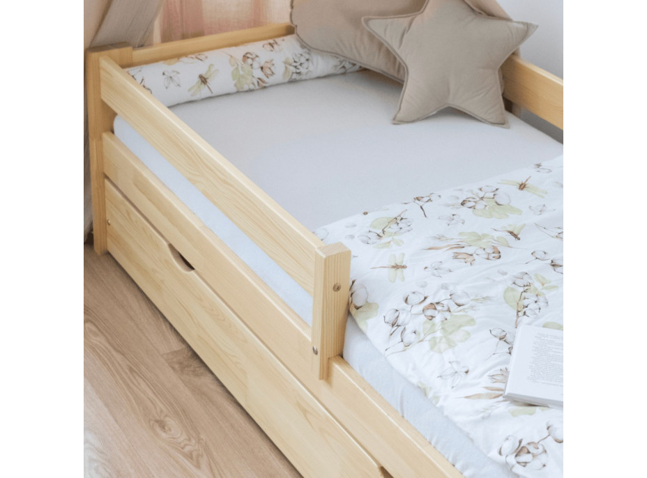 Dětská postel z masivu PAVLÍK - 160x80 cm