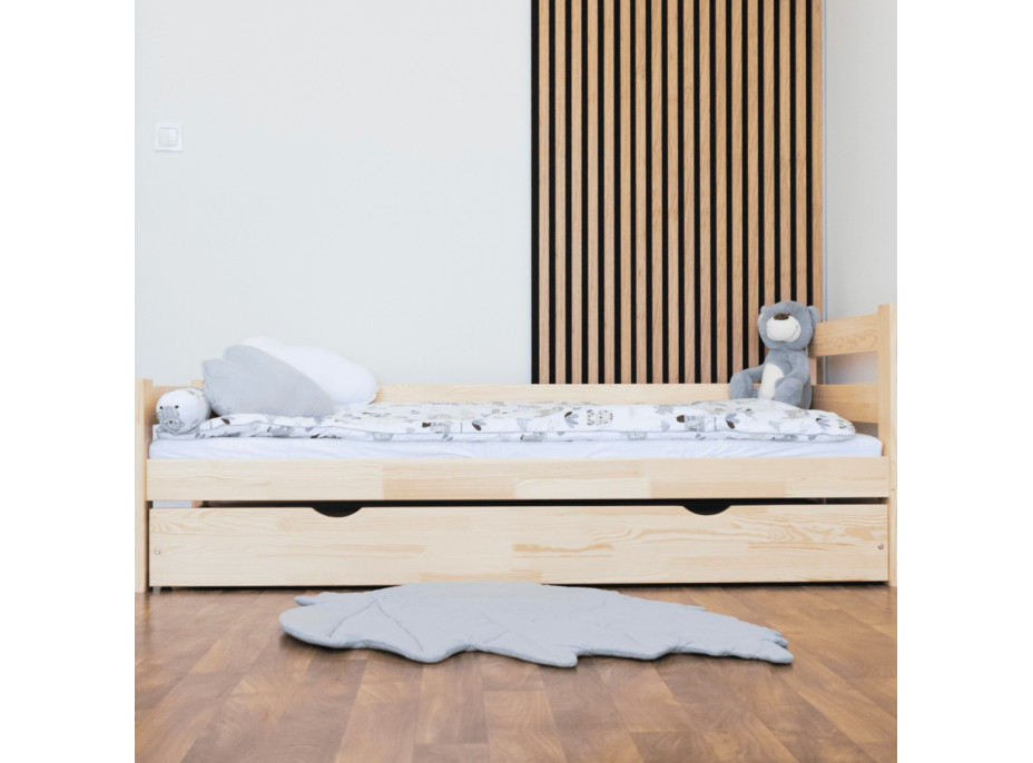 Dětská postel z masivu PAVLÍK MAX - 160x80 cm