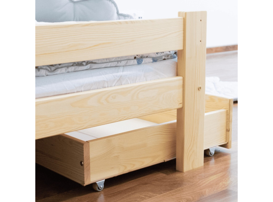 Dětská postel z masivu PAVLÍK MAX - 180x80 cm