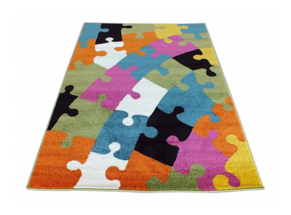 Dětský koberec Puzzle - multicolor