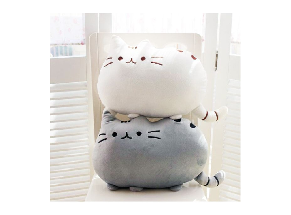 Plyšová kočka PUSHEEN - šedá