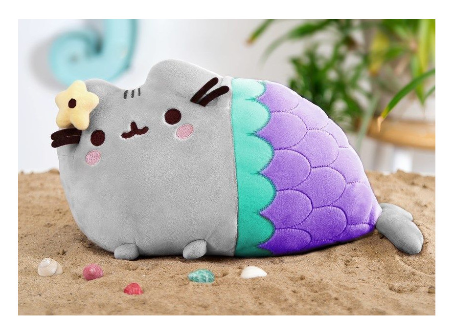 Plyšová kočka PUSHEEN - mořská víla