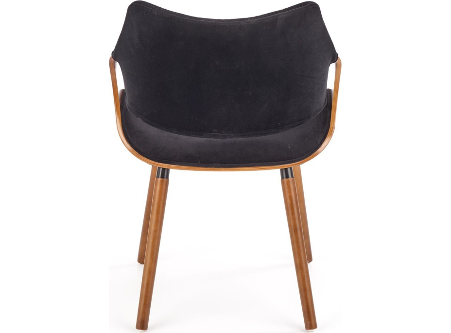 Jídelní židle KIA - černá/ořech