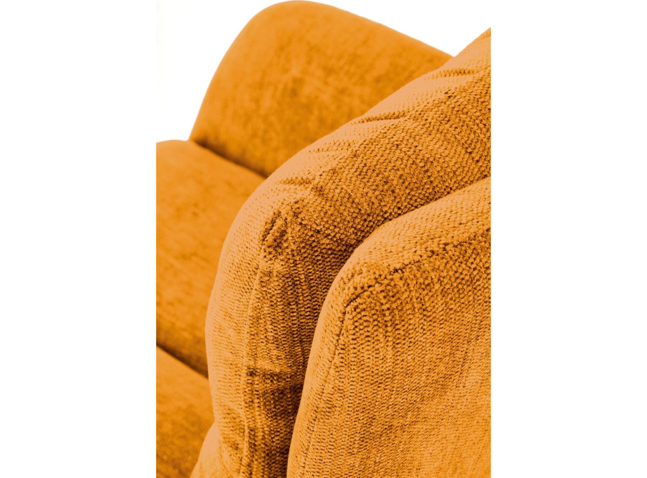 Jídelní otočné křesílko HAYES - hořčicově žluté