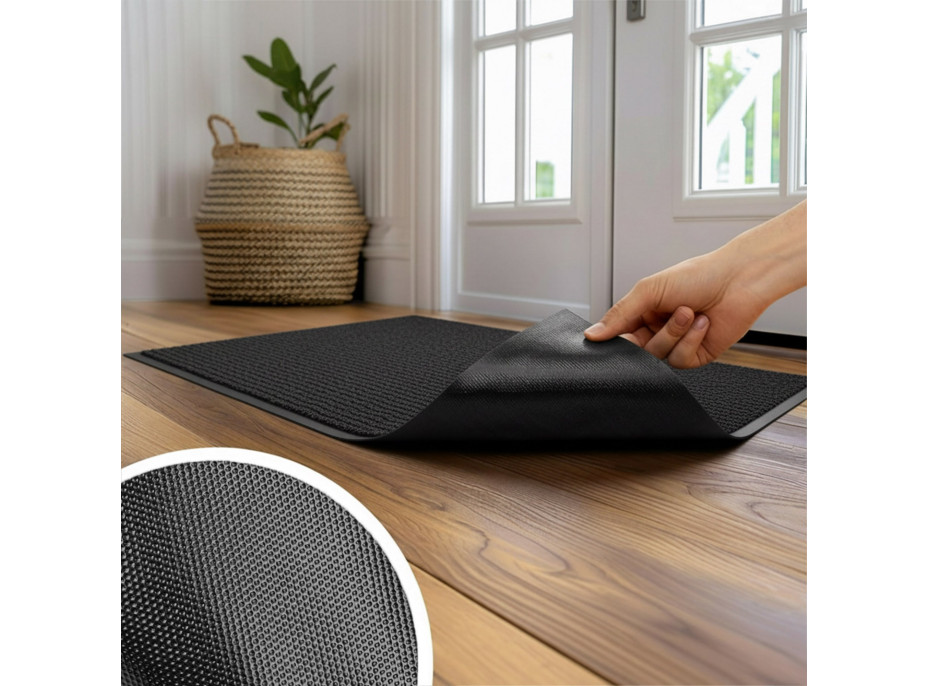 Rohožka NEILA 40x60 cm - šedá