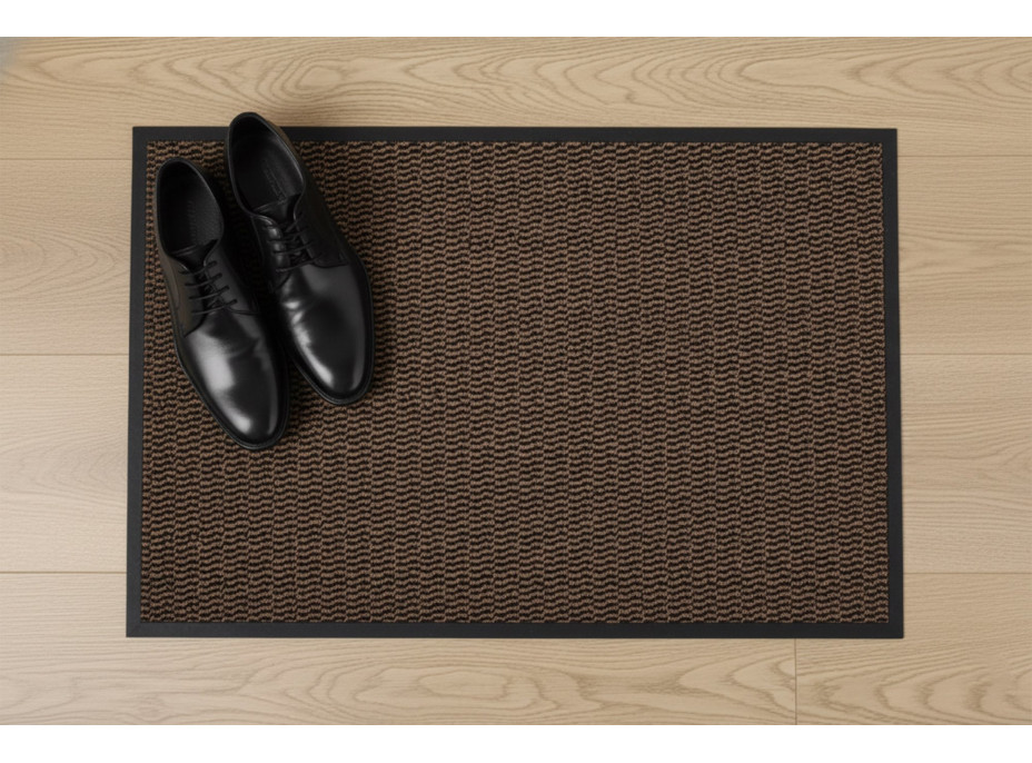 Rohožka NEILA 40x60 cm - hnědá