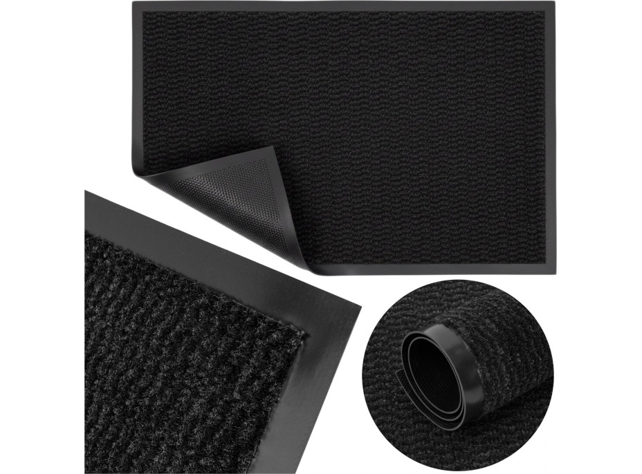 Rohožka VANDA 80x120 cm - šedá