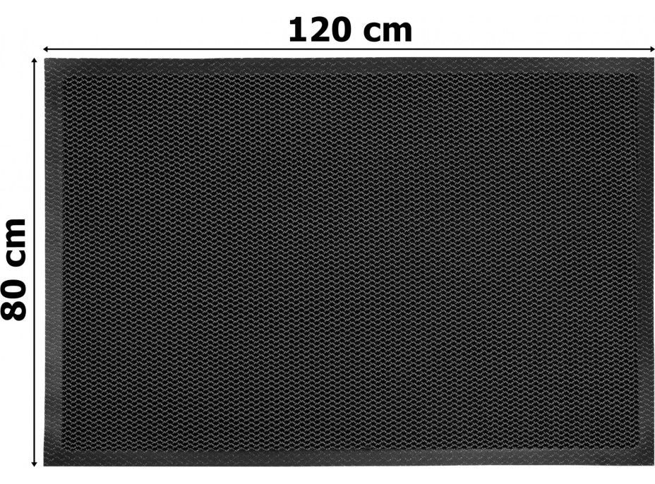 Rohožka SAMARIA 80x120 cm - šedá