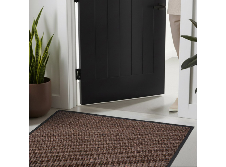 Rohožka ALMERIA 90x150 cm - hnědá