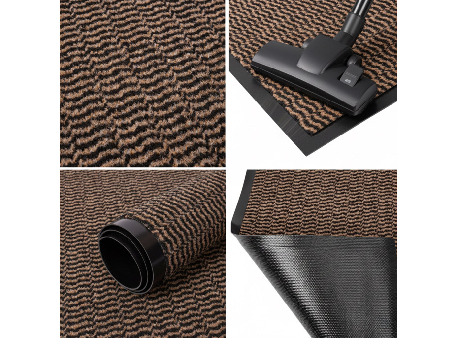 Rohožka ALMERIA 90x150 cm - hnědá