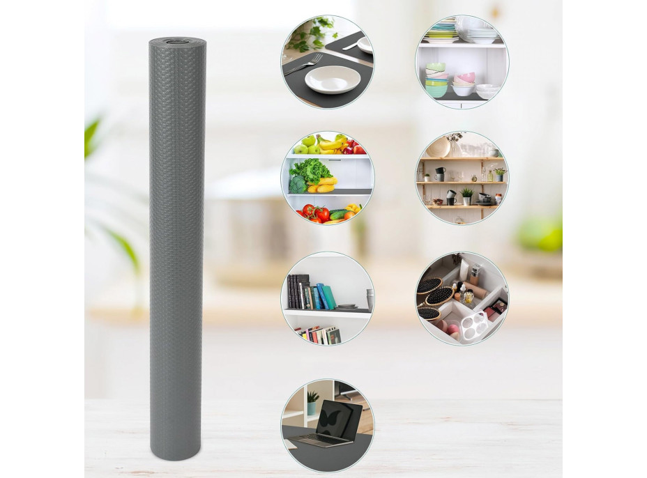 Protiskluzová podložka do zásuvky HALVE 48 x 500 - šedá