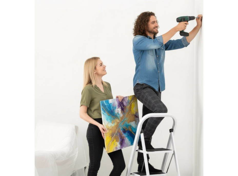 Skládací schůdky STIGE se 3 stupni