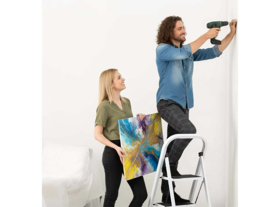 Skládací schůdky STIGE se 4 stupni