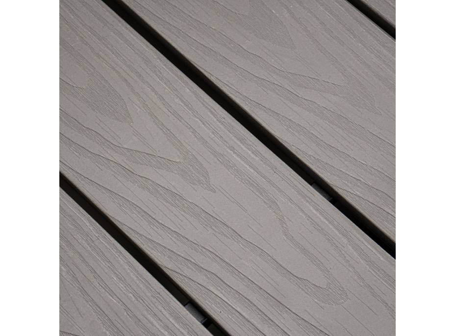 Závěsný stolek na balkon ARETTO - šedý