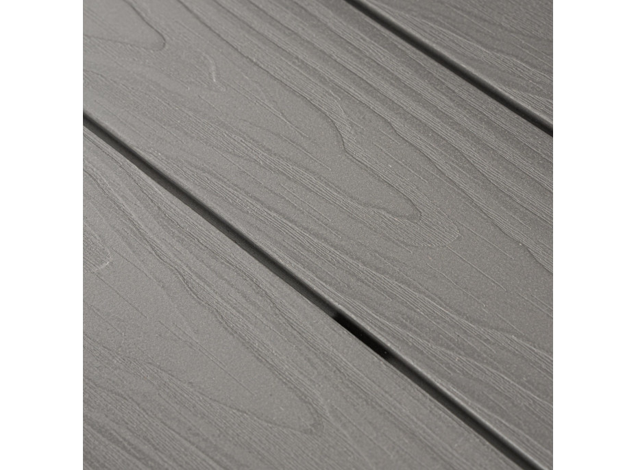 Závěsný stolek na balkon AGATTI BIS STONEWOOD - šedý