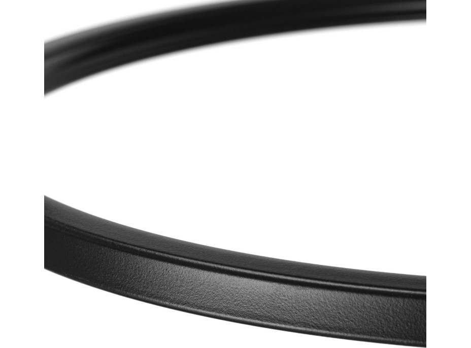 Konferenční stolek GALEN SMALL - grafitový mramor/černý