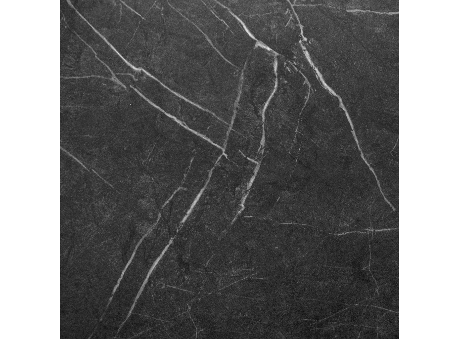 Konferenční stolek GALEN SMALL - grafitový mramor/černý