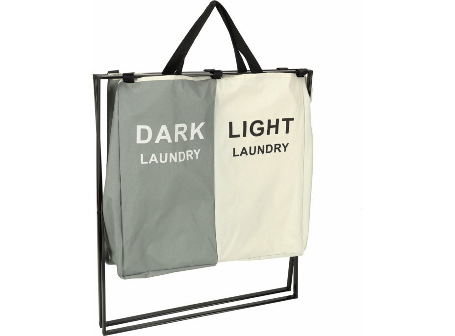 Koš na prádlo - 2 přihrádky