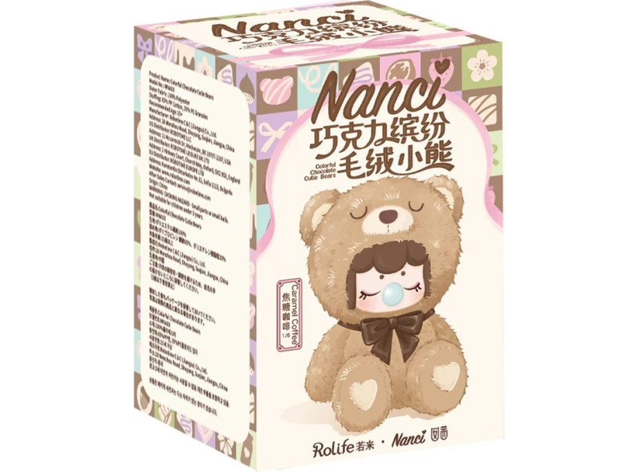 RoboTime Plyšová panenka Nanci Medvídek 1 ks