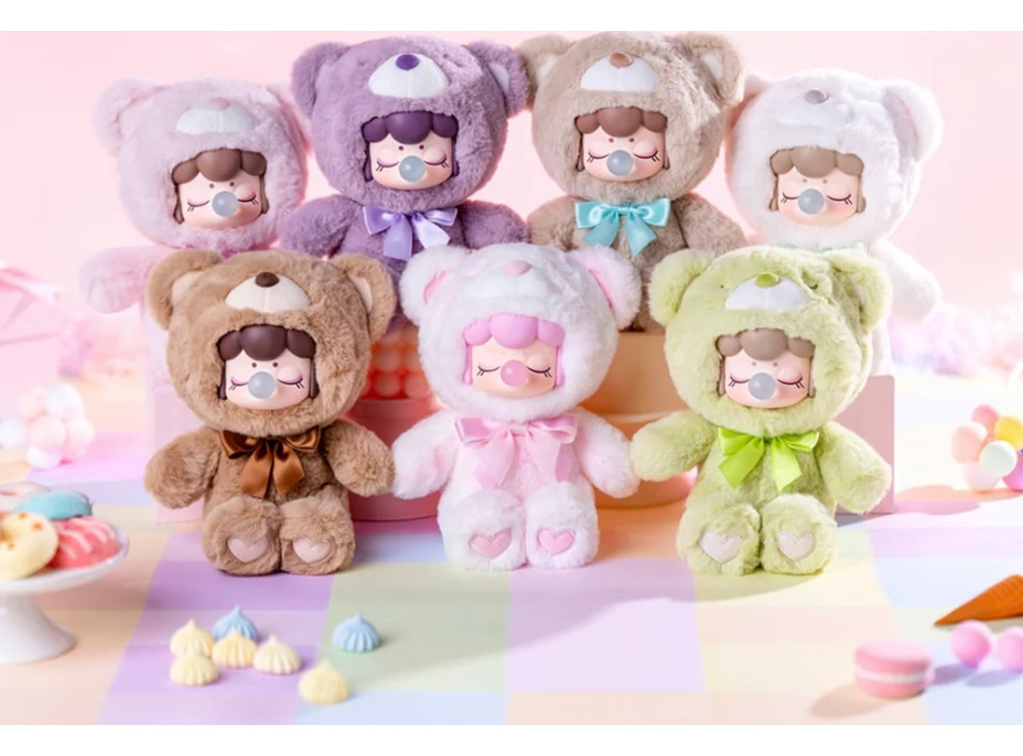 RoboTime Plyšová panenka Nanci Medvídek 1 ks