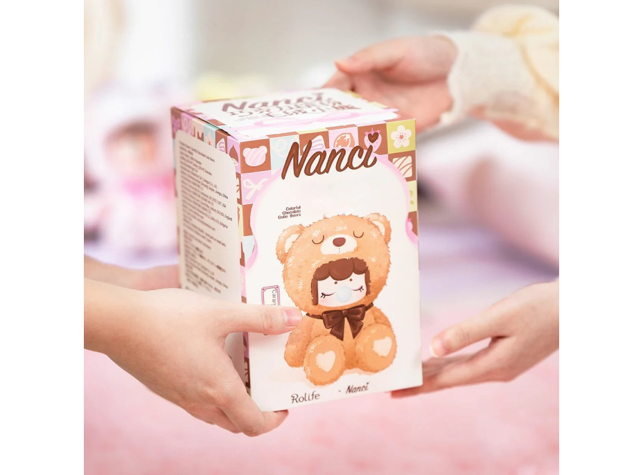 RoboTime Plyšová panenka Nanci Medvídek 1 ks