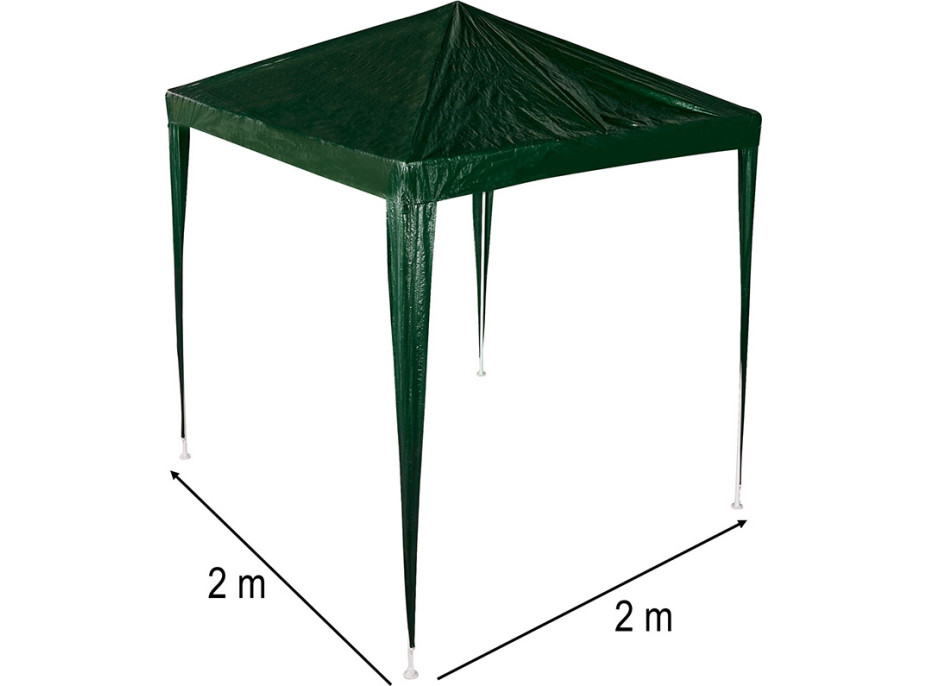 Zahradní altán 2x2 m - zelený