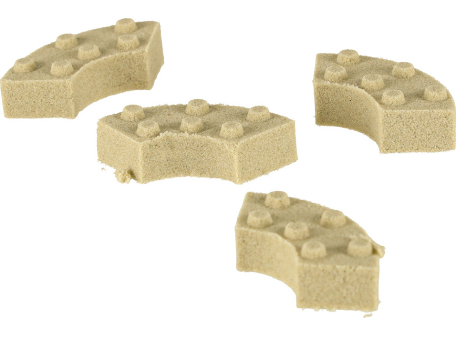 Kreativní sada kinetického písku - Stavba hradu