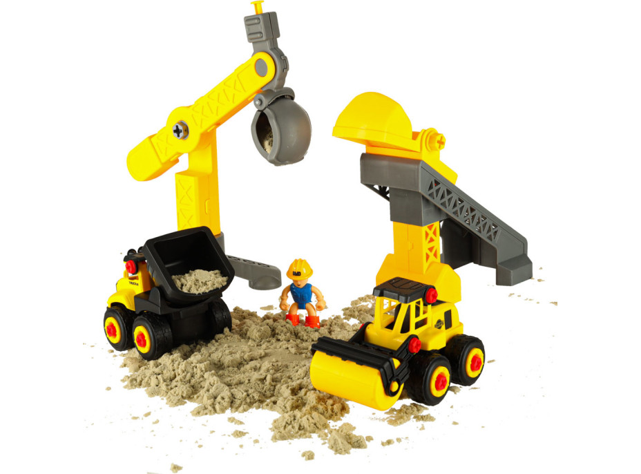 Kreativní sada kinetického písku - Stavba hradu