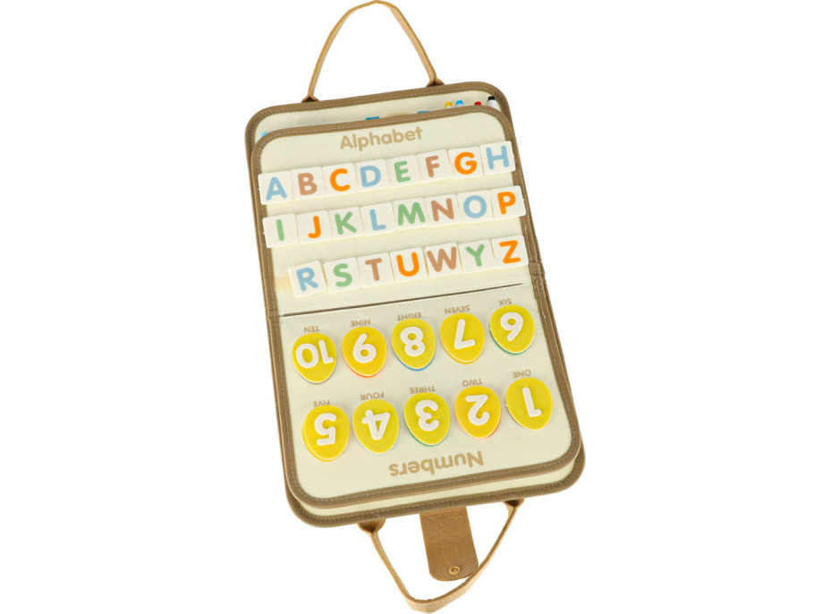 Smyslový manipulační Montessori kufřík - Dinosaur