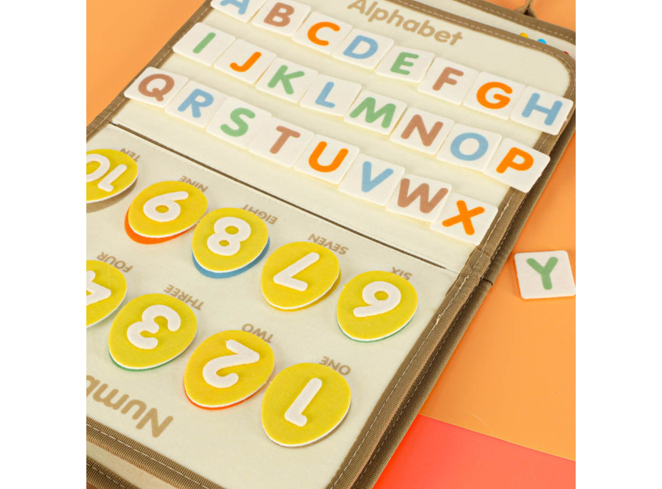 Smyslový manipulační Montessori kufřík - Dinosaur