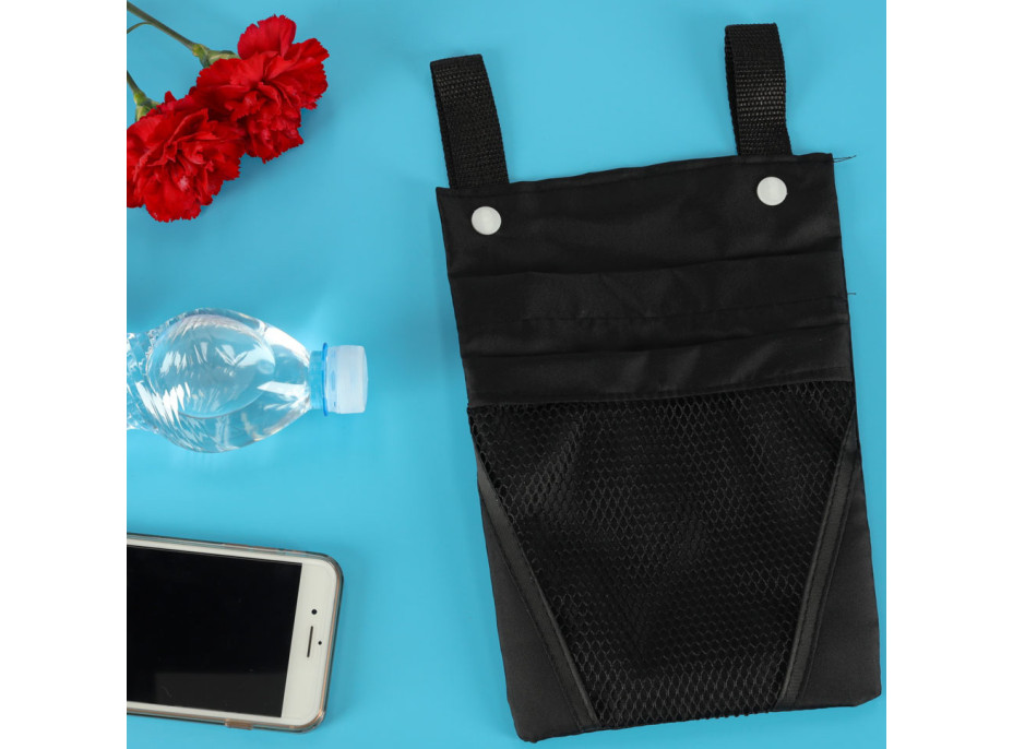 Brašna na telefon na řídítka - černá