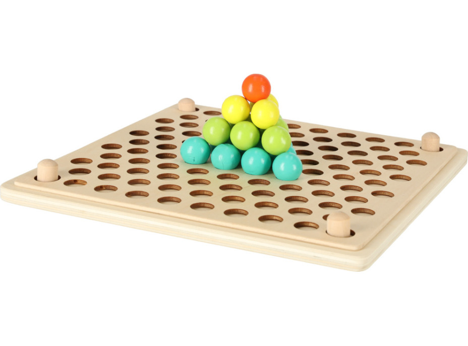 Vzdělávací Montessori kuličková mozaika - 77 prvků