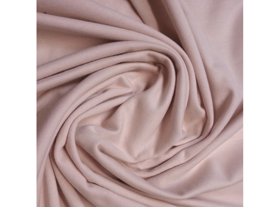 Bavlněné prostěradlo 190x90 cm - BÉŽOVÉ