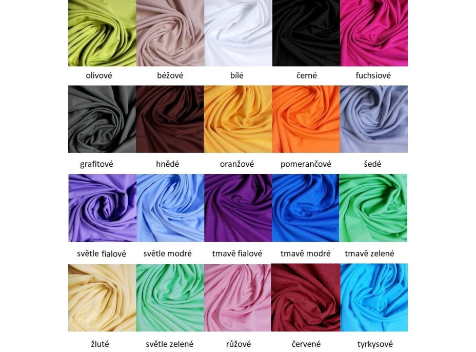 Bavlněné prostěradlo 190x90 cm - BÉŽOVÉ