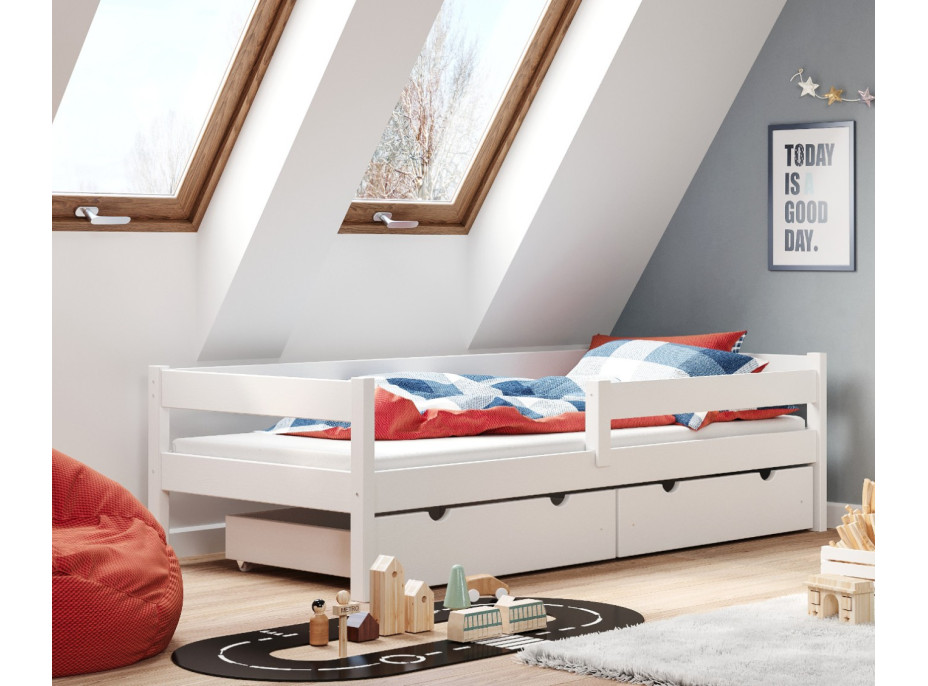 Dětská postel z masivu PAVLÍK 2 - 180x80 cm